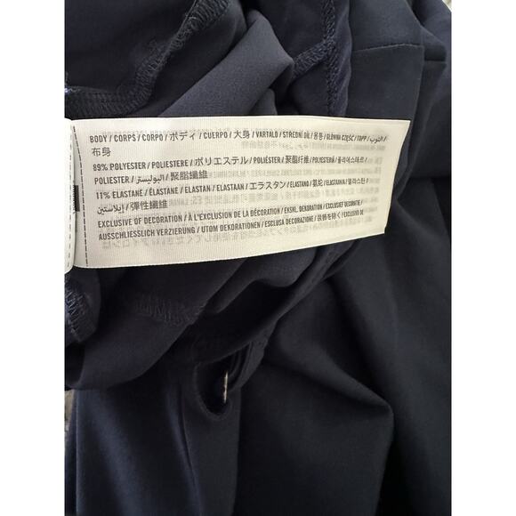 Abercrombie & Fitch Navy Blue Sleeveless Traveler Jumpsuit Small - Picture 13 of 14